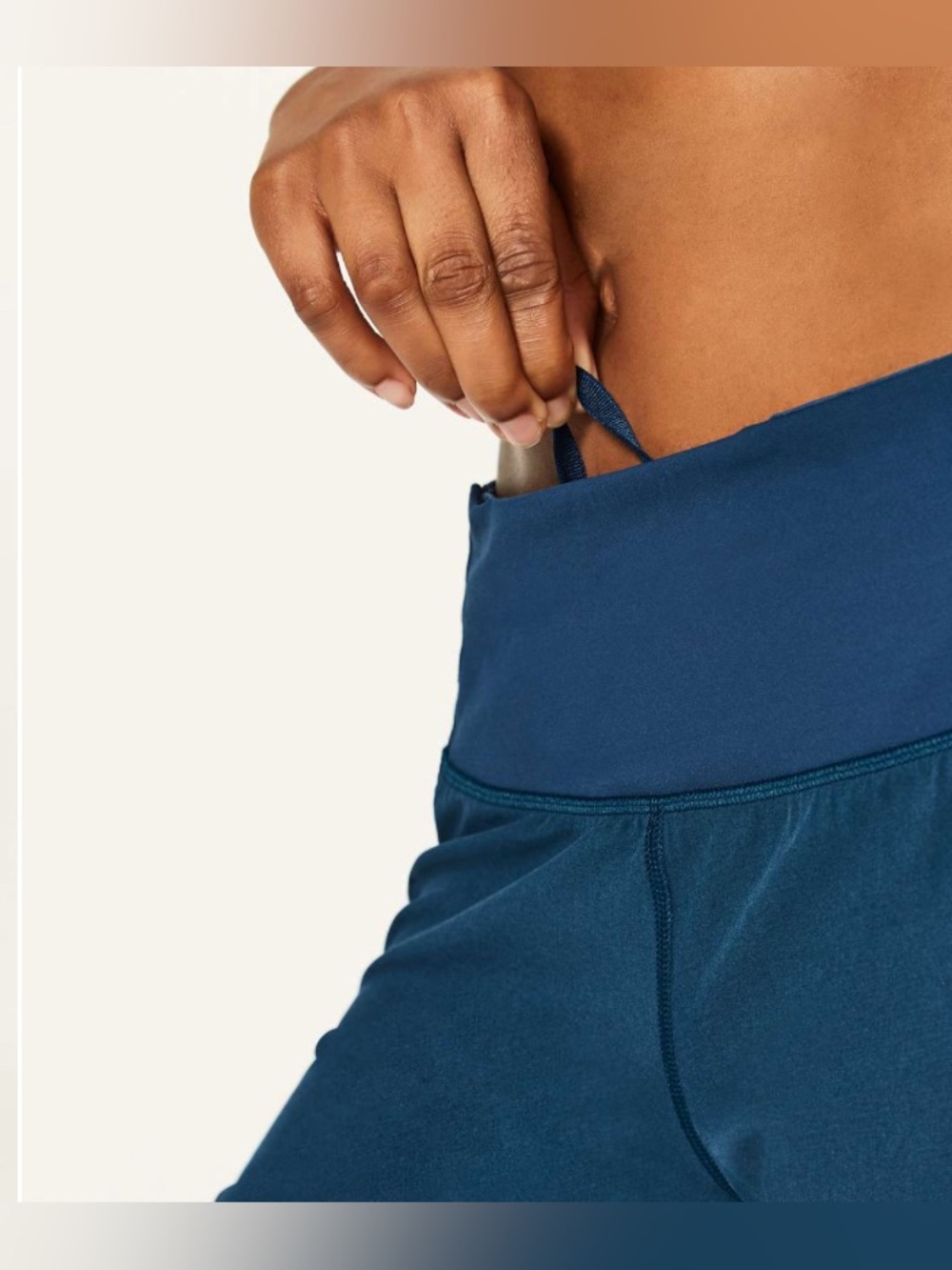 Lululemon Run Times Shorts - Night Tide - Size 12 - Low Rise - 4” Inseam - Picture 4 of 12